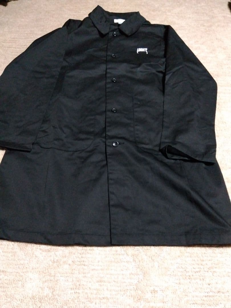 ADDICT ブラック コート Lサイズ