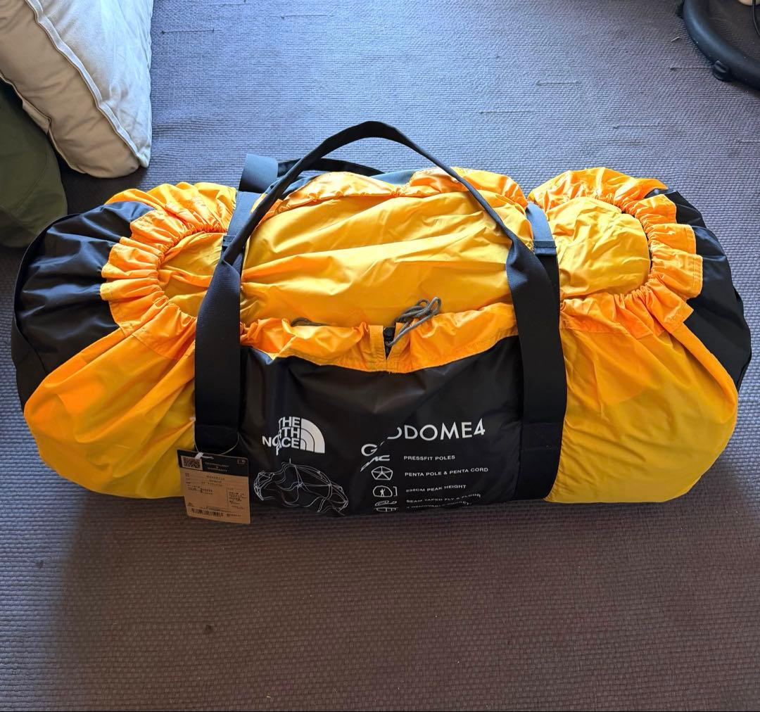 【新品】THE NORTH FACE Geodome4 イエロー