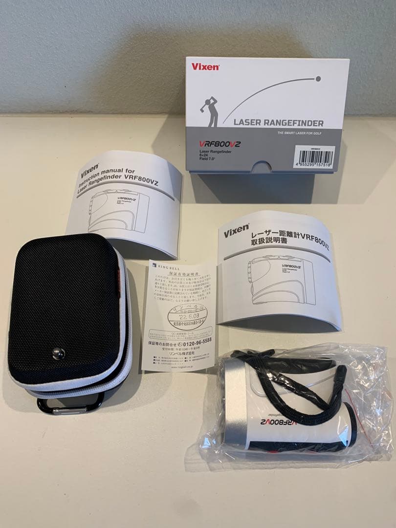 ラウンド用品・アクセサリー Laser Rangefinder VRF800VZ Vixen