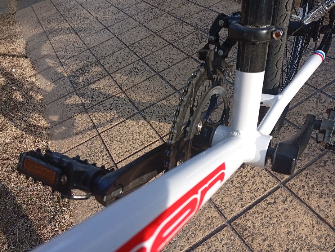 SPAR 小径車 ホワイト フレーム