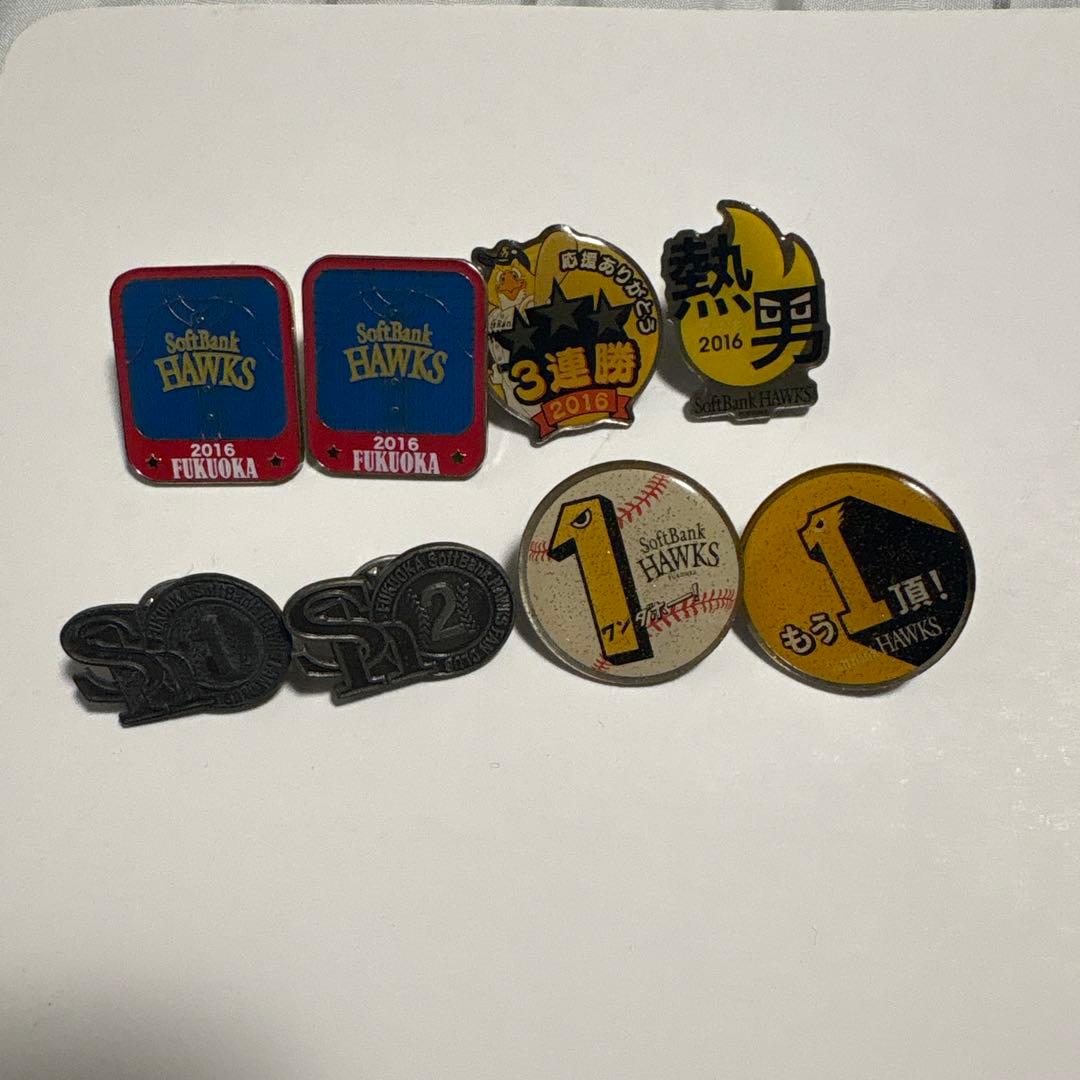 ソフトバンクホークス バッジ 36個セット