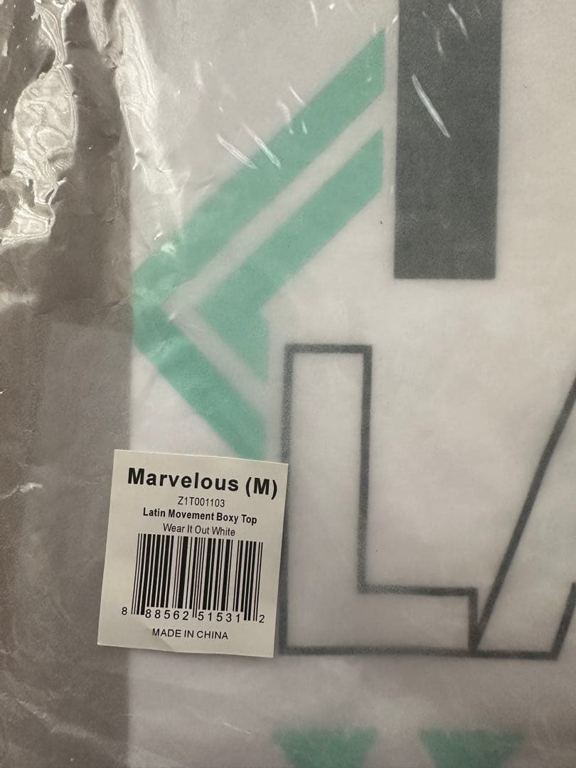 新品　正規品　ズンバ　ラスト　M Ｔシャツ