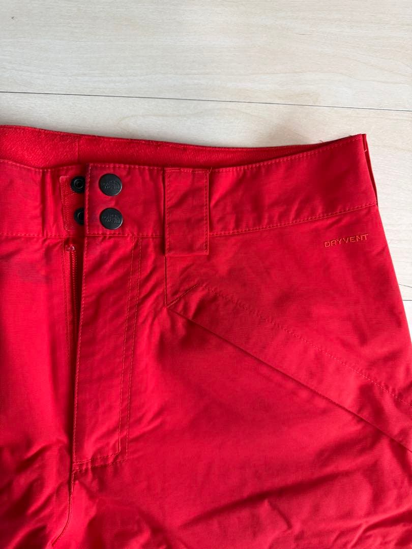 THE NORTH FACE スノーボードパンツ red SM