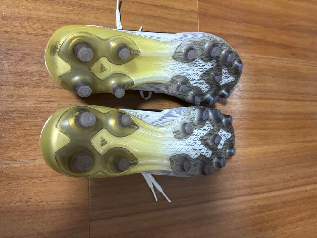 adidas F50 ELITE HG AG ホワイト/パープル/ブラック