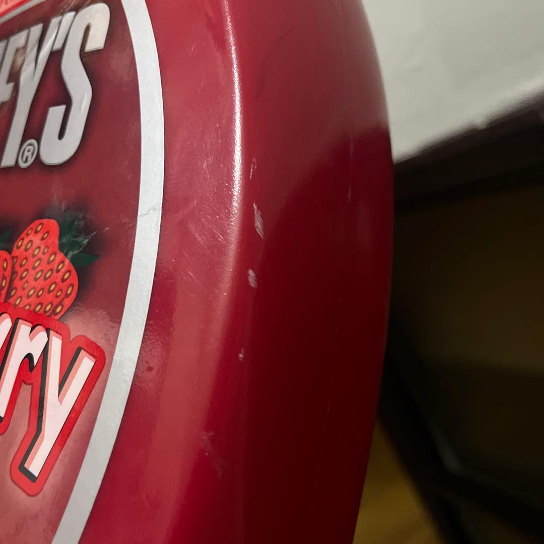 希少　HERSHEY'S ストロベリーシロップ 貯金箱　インテリア　ヴィンテージ
