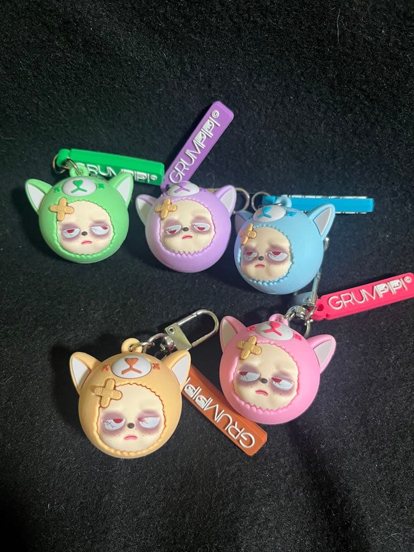 グランピピ　V2シリーズ　grumpipiアソートボックス　キーホルダー付き