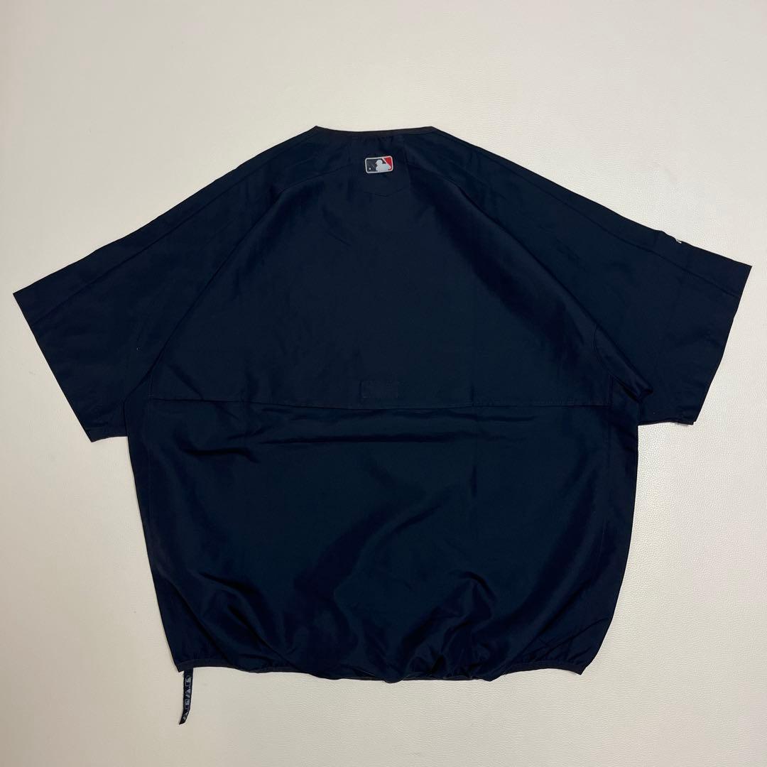 00s Majestic MLB ヤンキース プルオーバー 半袖