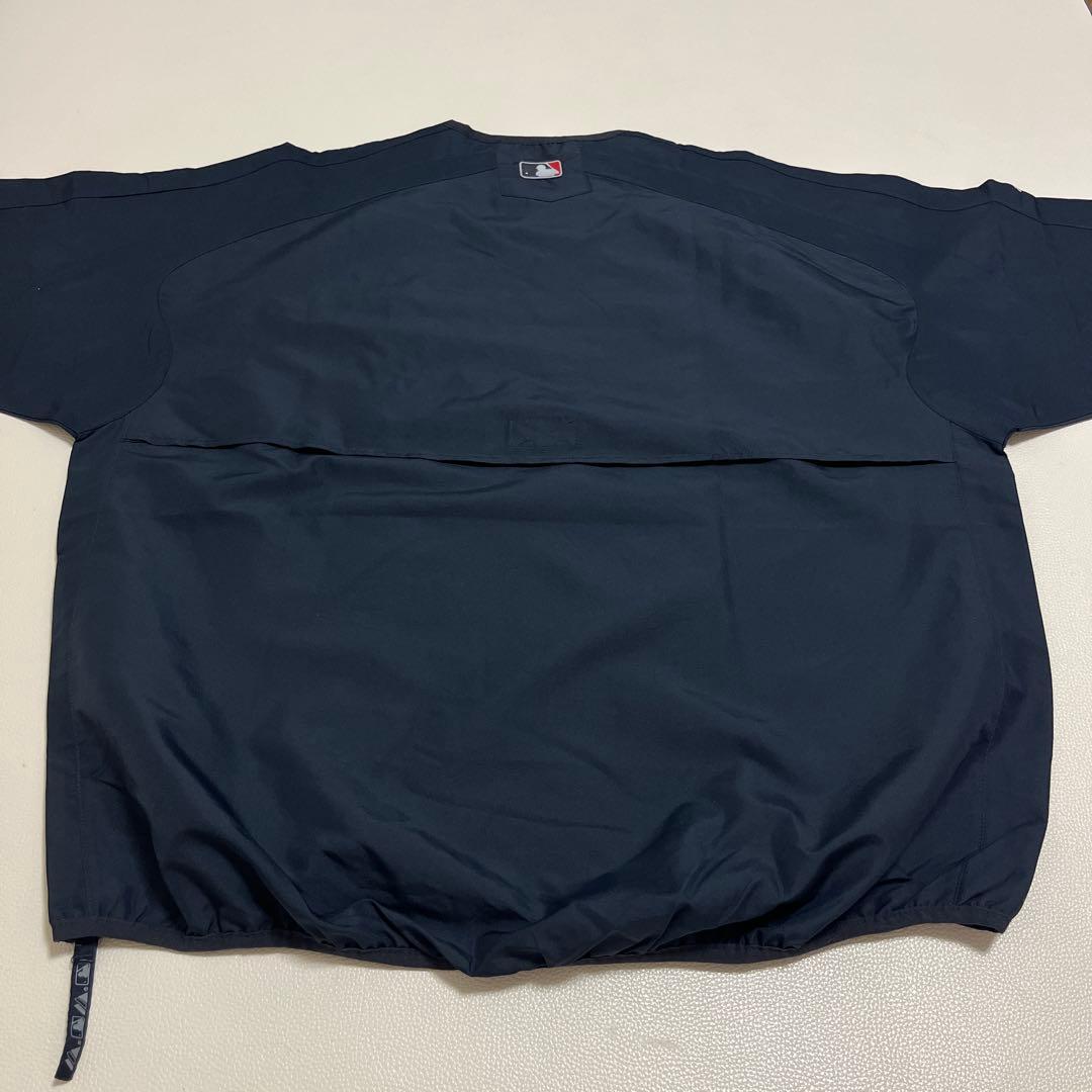 00s Majestic MLB ヤンキース プルオーバー 半袖