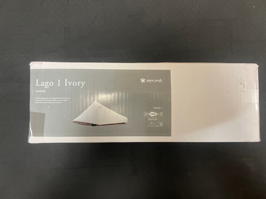  peak Lago1 Ivory グランドシートセット
