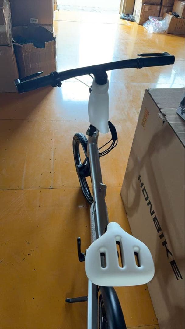HONBIKE スポーツタイプ 電動アシスト自転車 シルバー