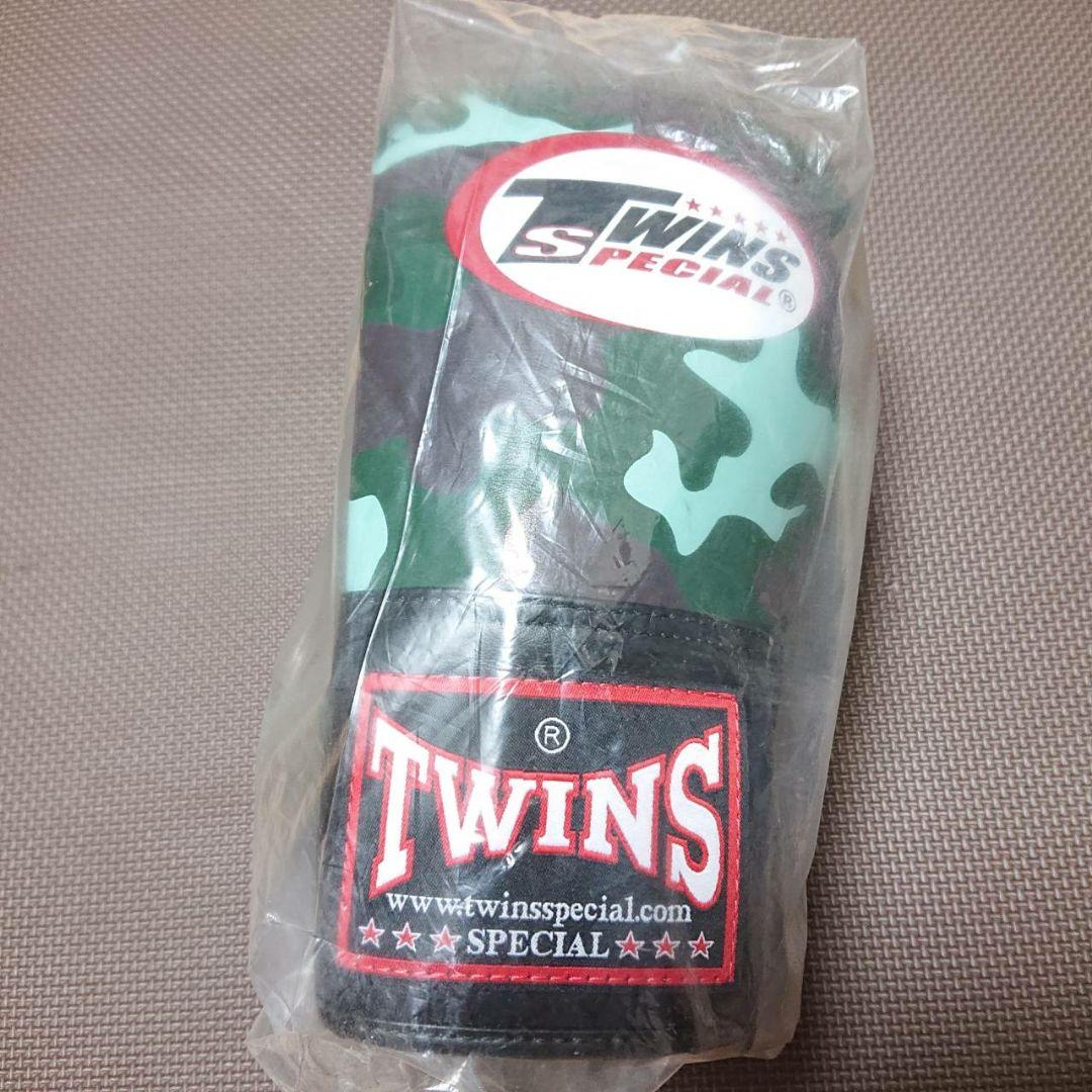正規品 TWINS ツインズ ボクシンググローブ 8oz アーミーグリーン