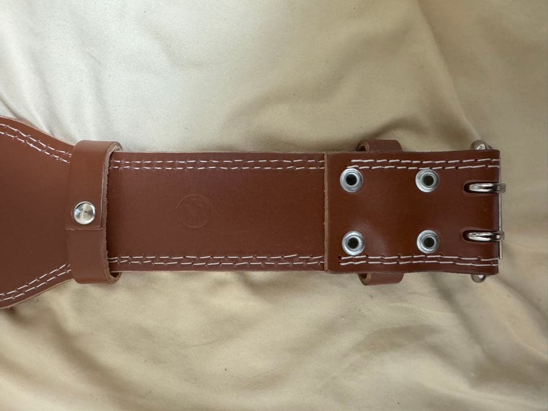 GOLD'S GYM プロレザーベルト ゴールドジム パワーベルト M
