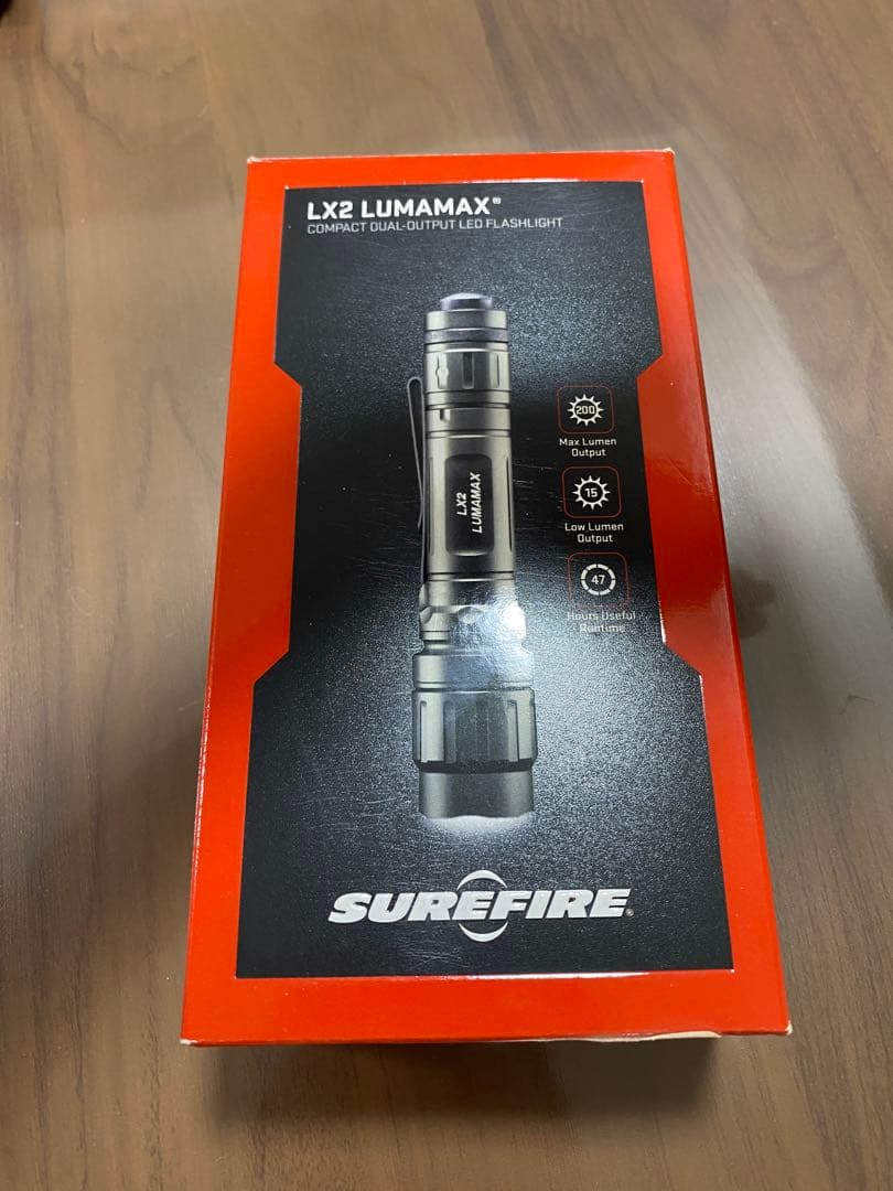 SUREFIRE LX2 LUMAMAX 懐中電灯 シュアファイア 未使用