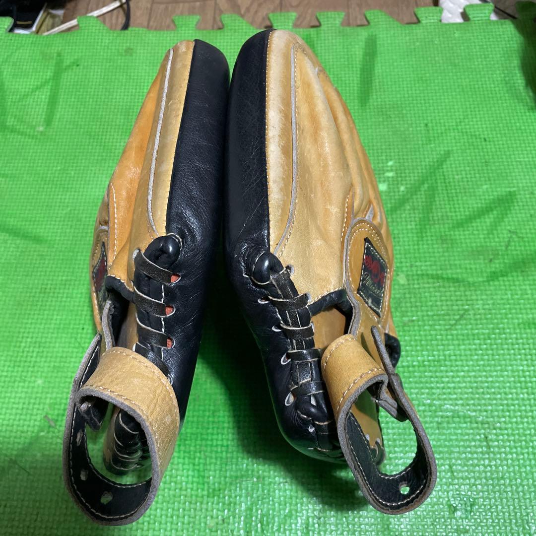 最終価格　RAJA本革パンチングミット、明倫本革パンチングミット