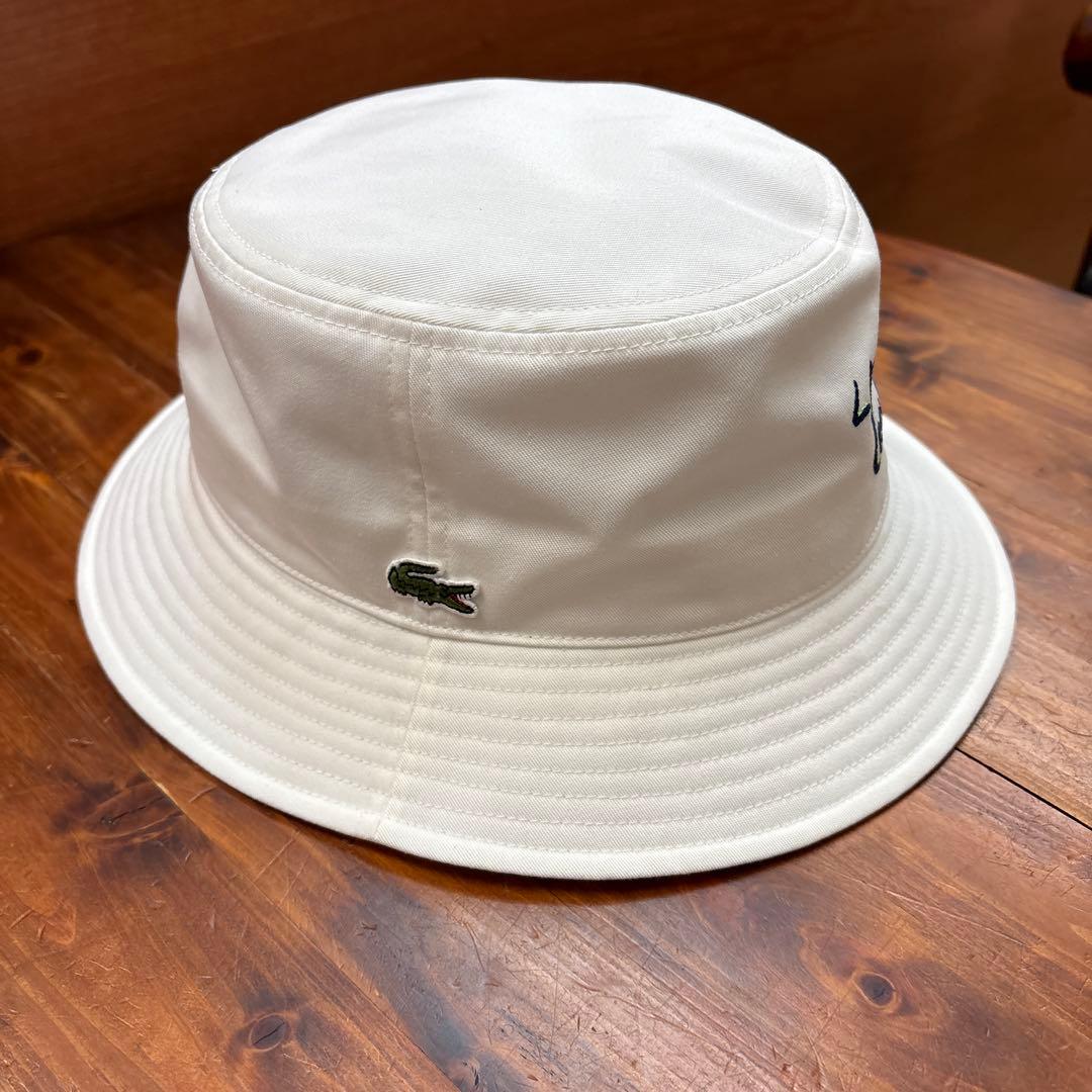 LACOSTE GOLF ホワイト バケットハット　新品未使用