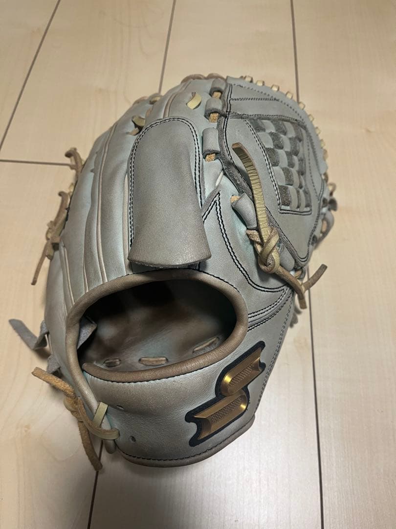 SSK pro edge 軟式　投手用グローブ　オーダー　水色