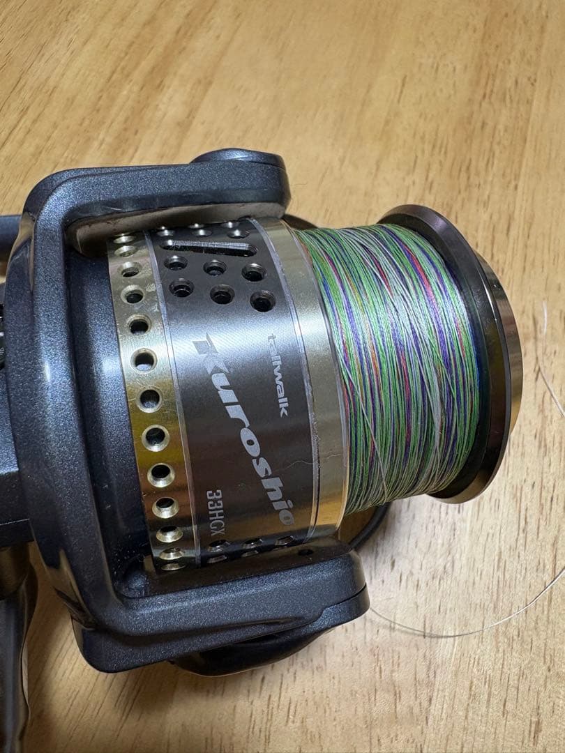 a*n様 テイルウォーク　クロシオ33HGX リール