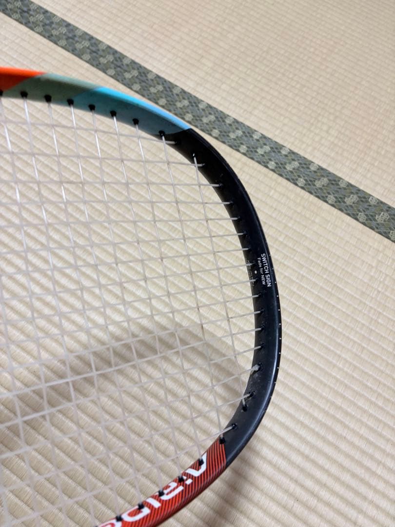 YONEX AIRRIDE 軟式テニスラケット　エアライド　オレンジ　廃盤