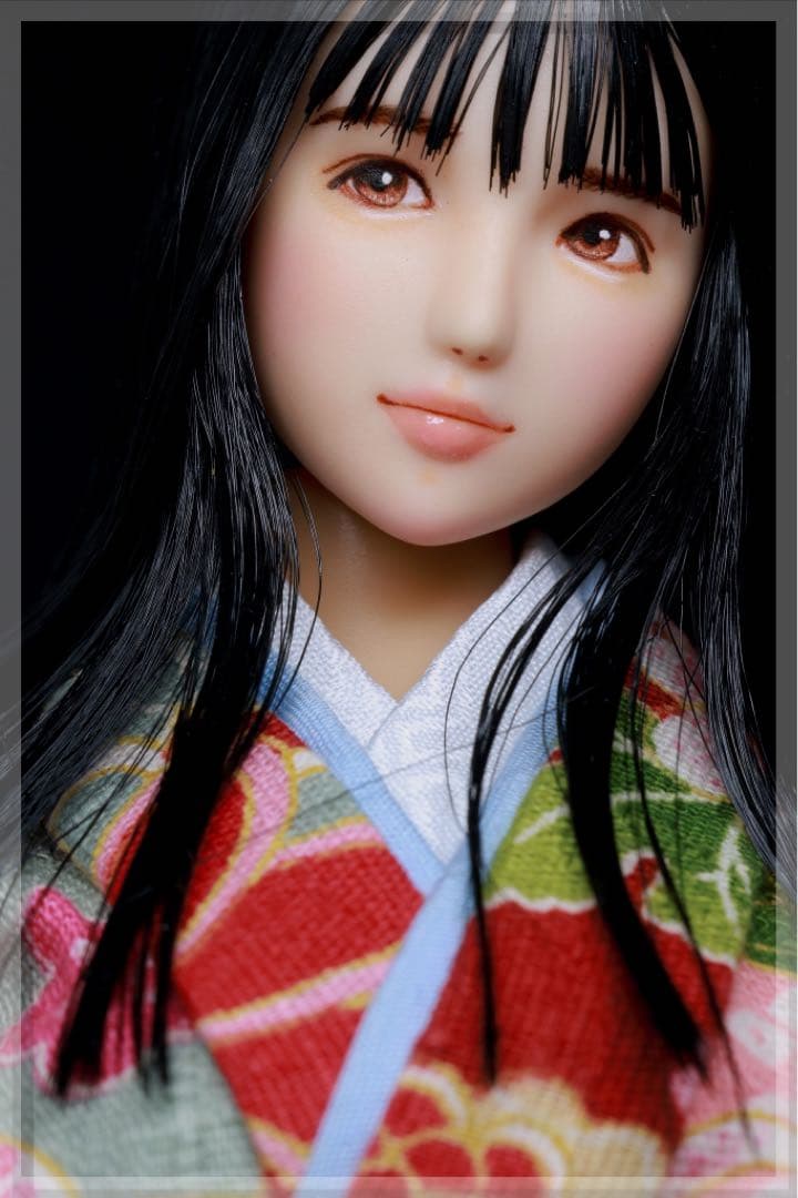 ♪♪ 1/6 　ドール カスタムドールヘッド　　莉子　(りこ) ♪♪