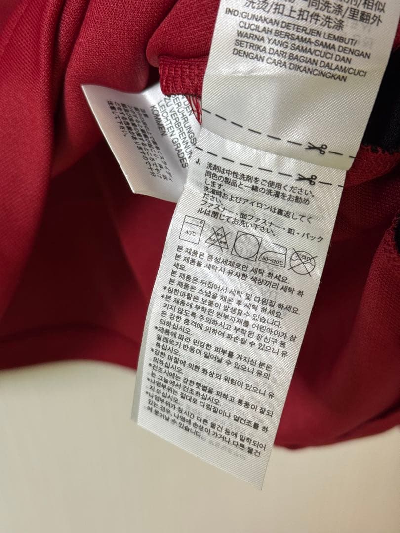 ☆美品　アーセナル トレーニングウェア　レッド　Oサイズ
