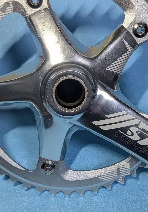 SKEACE ピスト用クランクセット 165mm 48T BB付属　シルバー