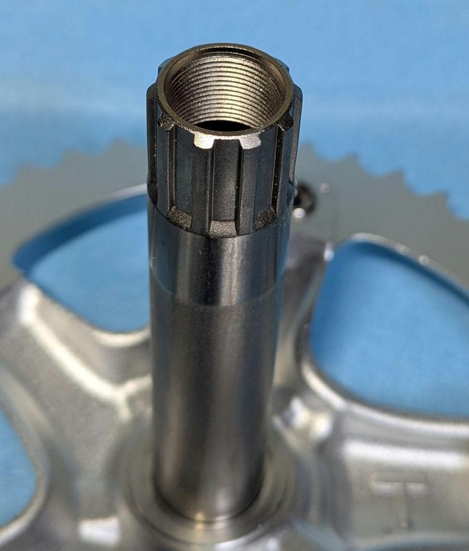 SKEACE ピスト用クランクセット 165mm 48T BB付属　シルバー