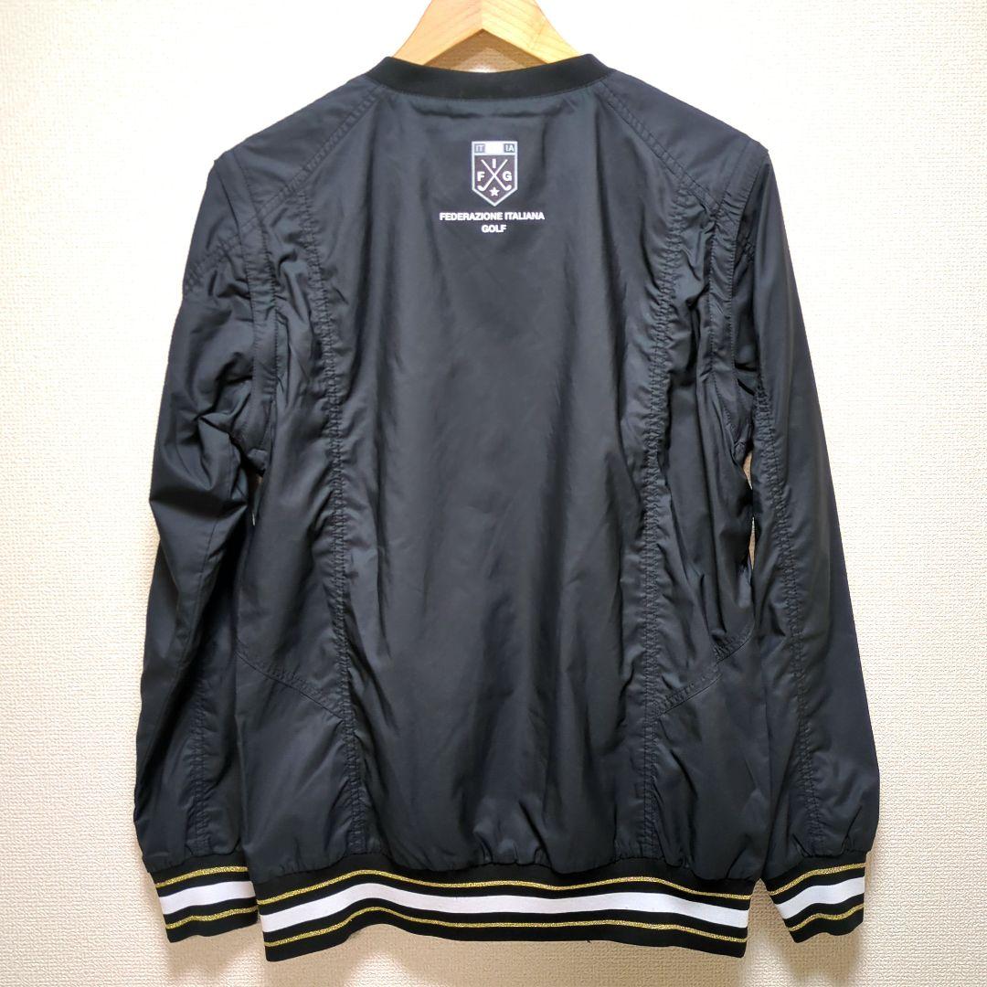 Kappa カッパ プルオーバー 2WAY ゴルフウェア 黒 L