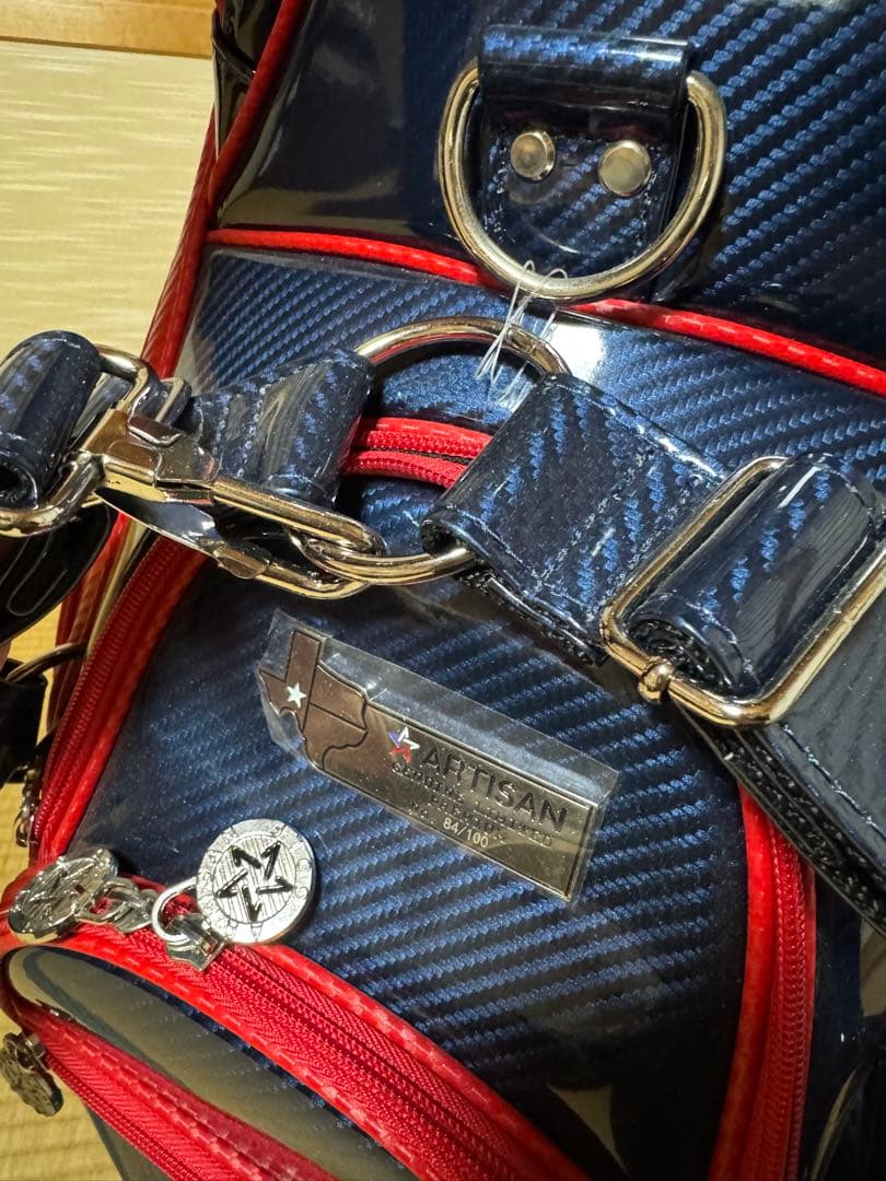 【新品・未使用】ARTISAN 限定　キャディバッグ　高級エナメル