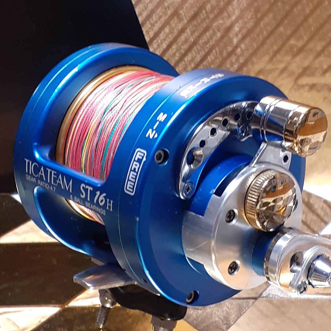 TICA TEAM ST16Hベイトリール 船用 磯釣りトローリング 美品