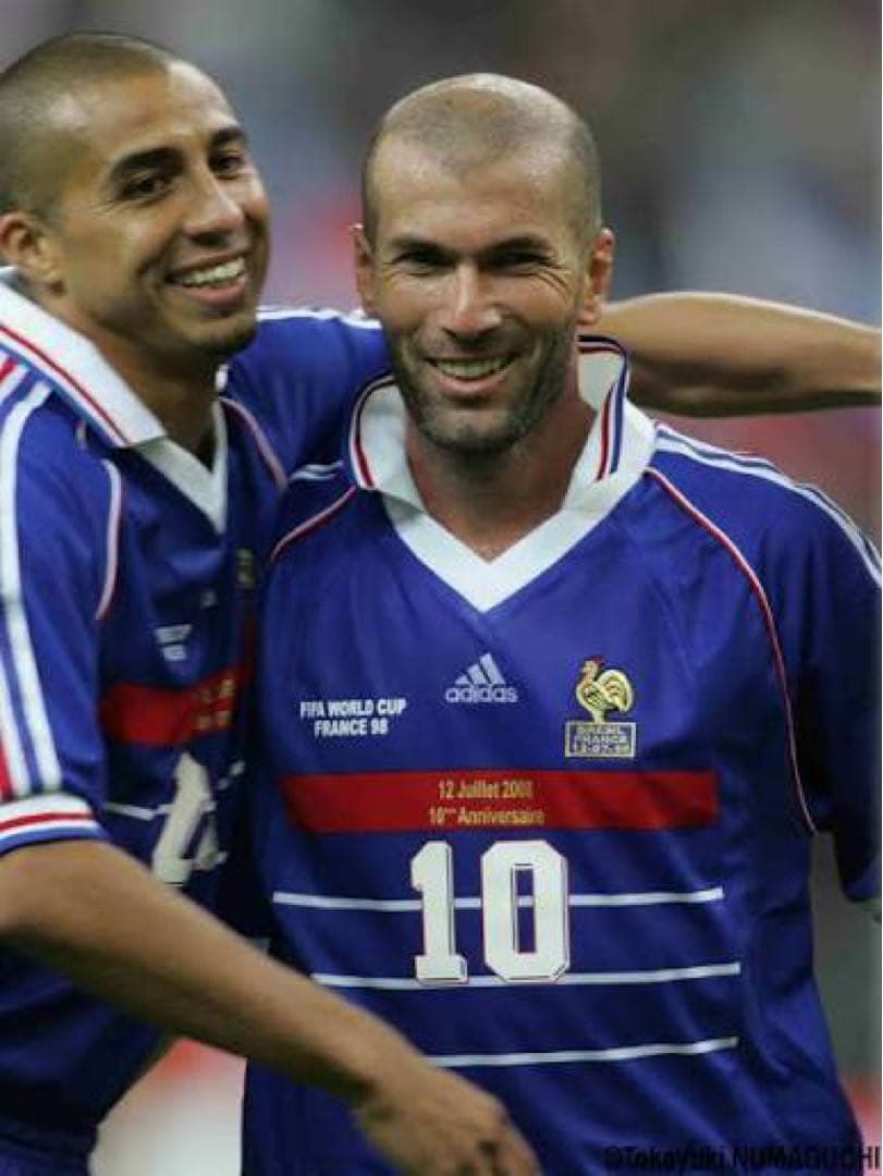 フランス代表 98年ワールドカップ シャツ 10 ZIDANE ヴィンテージユニ