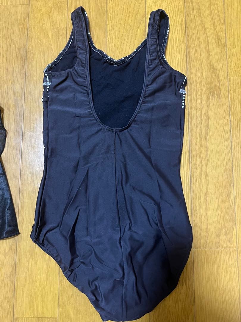 Chacottレオタード　スカート黒