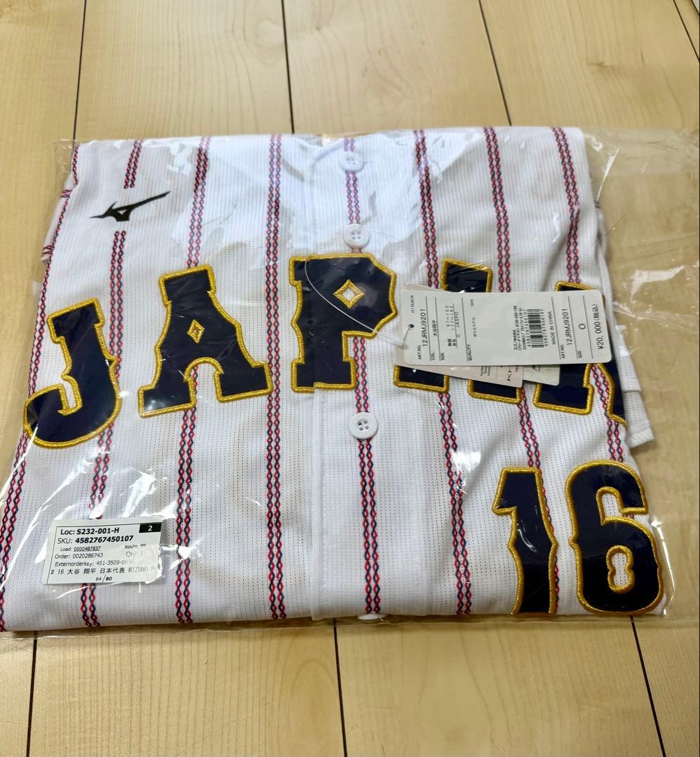 WBCユニフォーム2026 大谷翔平　サイズＯ