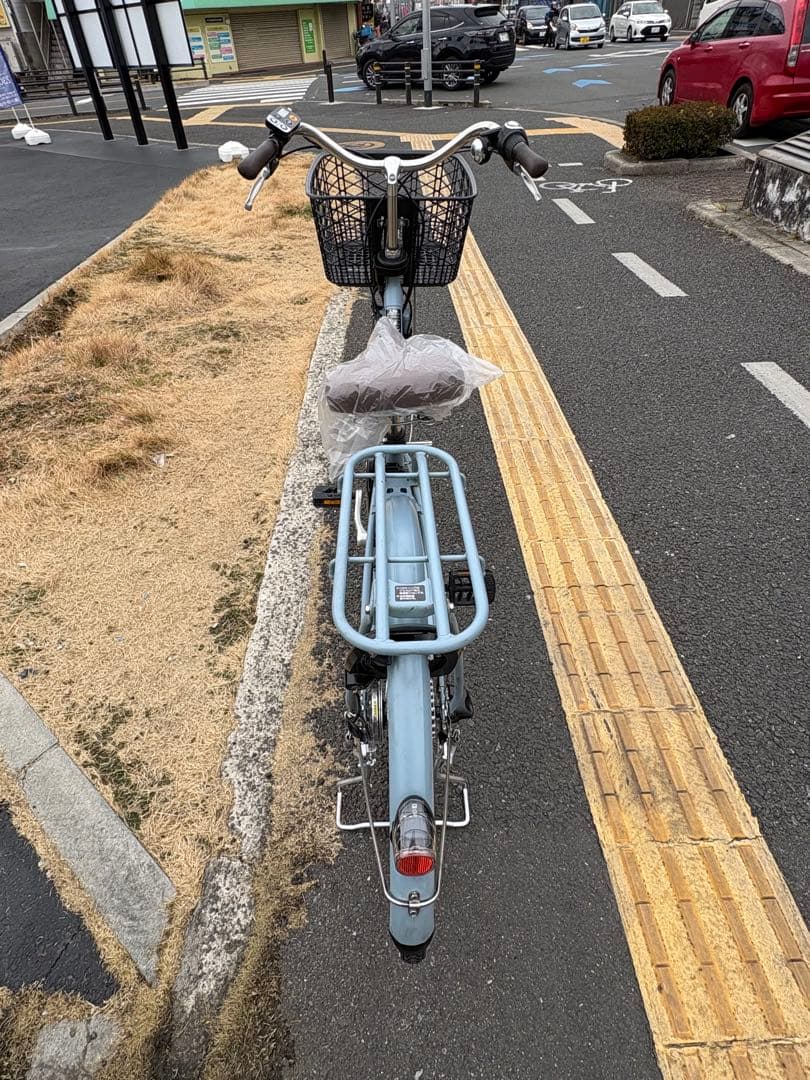 中古Panasonic電動アシスト自転車　12Ah 大阪　031