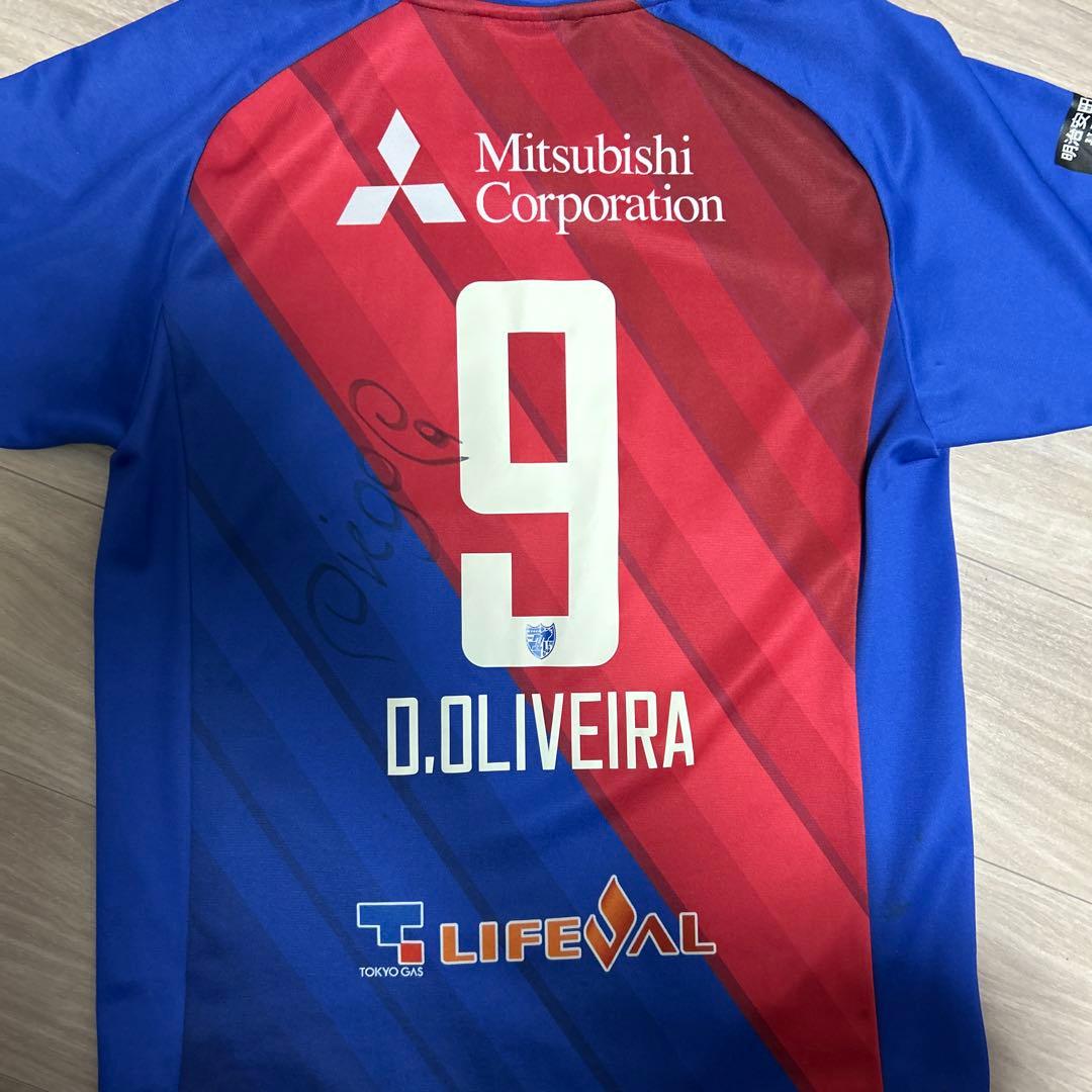 東京レジェンド【サイズ150】サイン入りFC東京 D.OLIVEIRA 9