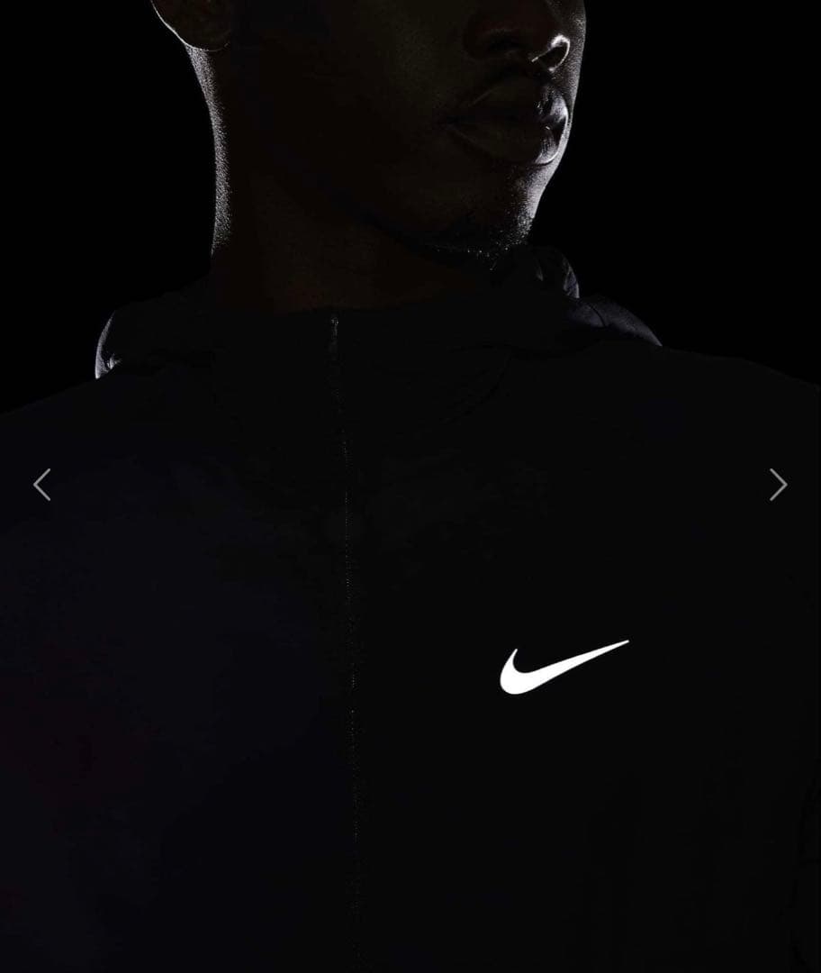 【新品】Nike ナイキ レペル マイラー　ランニングジャケット　ブラック L