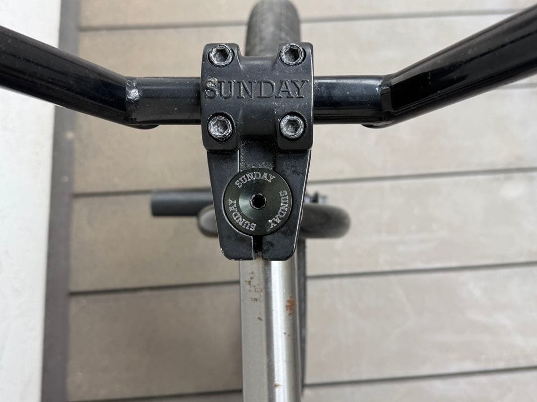 SUNDAY BMX 20.75インチ ストリート 完成車 クロモリ 引取限定