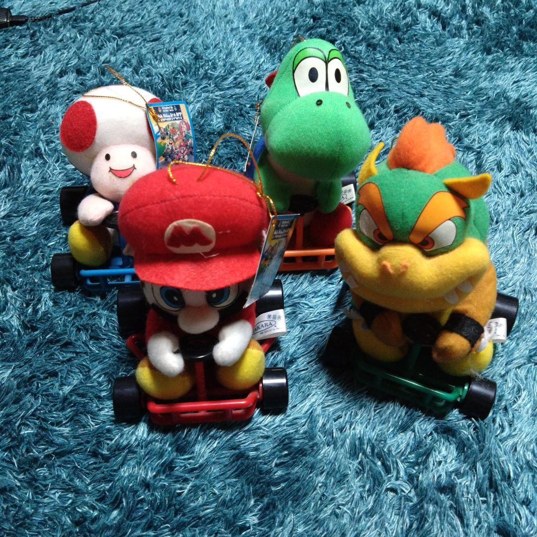 当時物　スーパーマリオカート ぬいぐるみセット　激レア