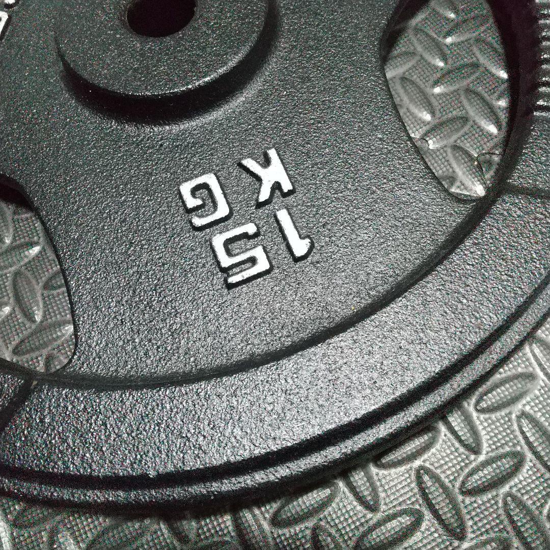 iROTEC バーベルプレート 15kg 33lbs アイロテック ②