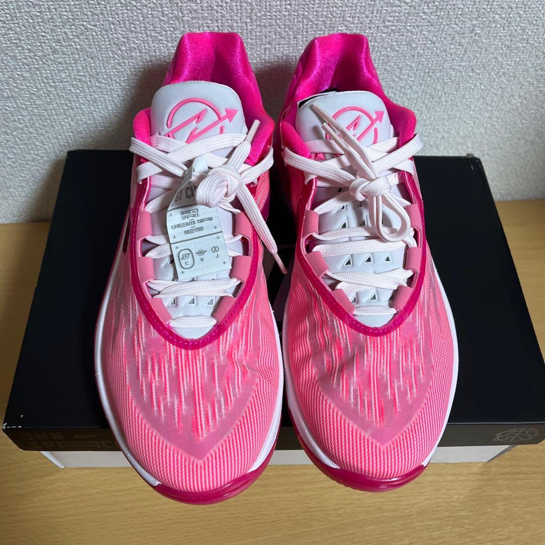 新品 NIKE AIR ZOOM G.T. CUT2 ピンク 32cm
