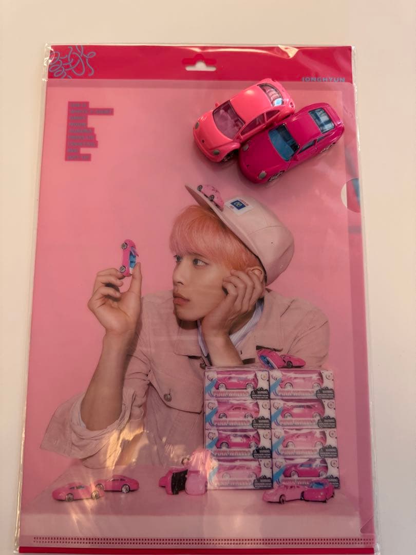 SHINee ジョンヒョン チョア クリアファイル　ミニカー