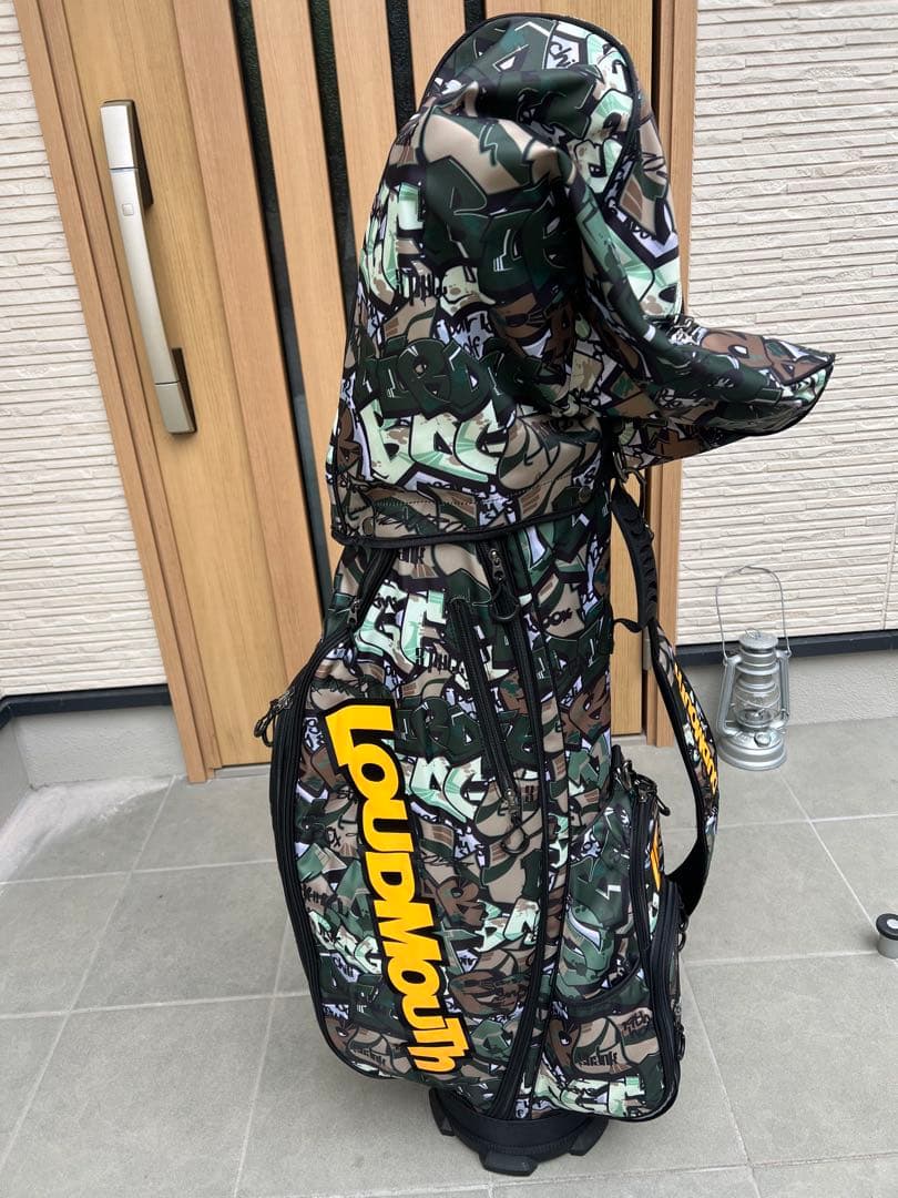 LOUDMOUTH 迷彩柄 キャディバッグ
