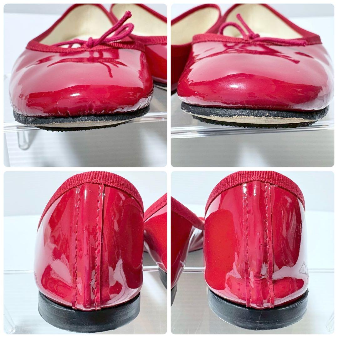 repetto レペット バレエシューズ フラット リボン 24.5cm