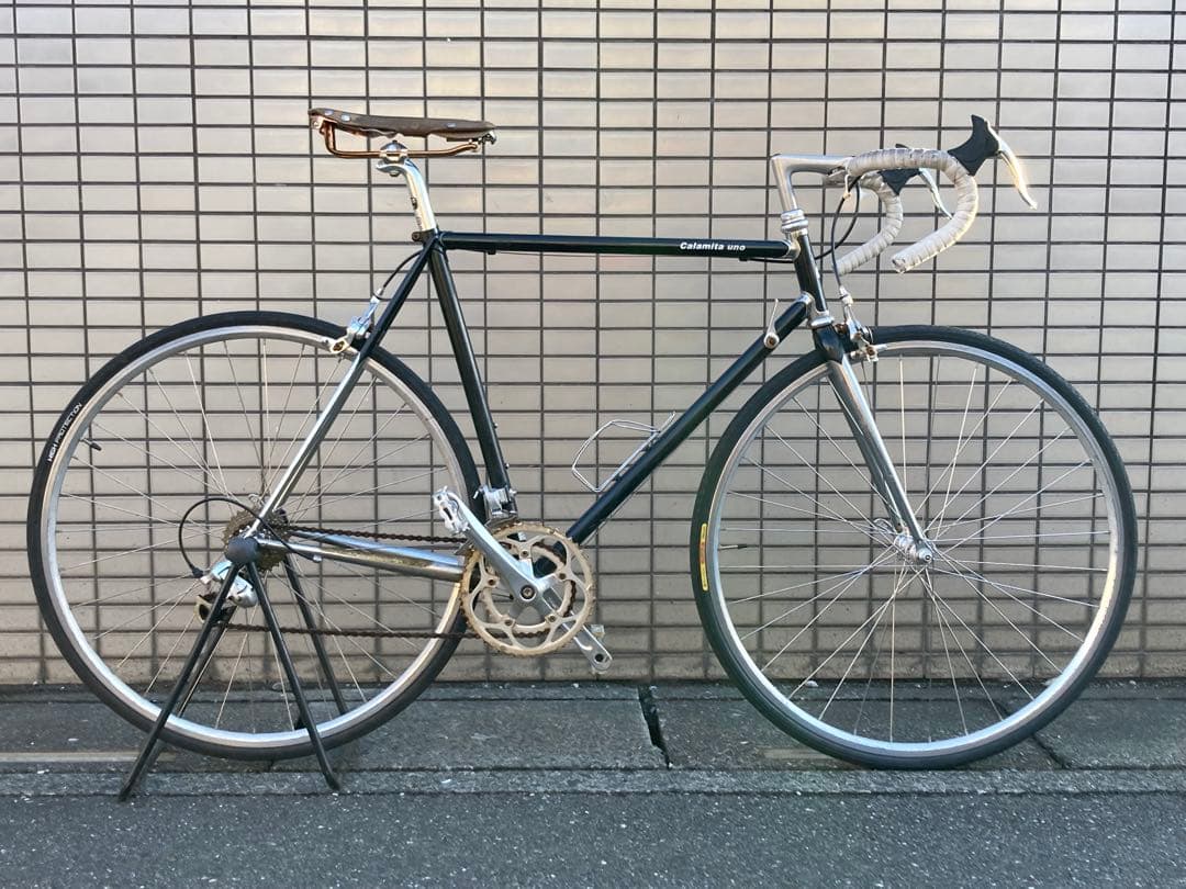 Calamita uno カラミータ ウノ クロモリフレーム シートポスト固着