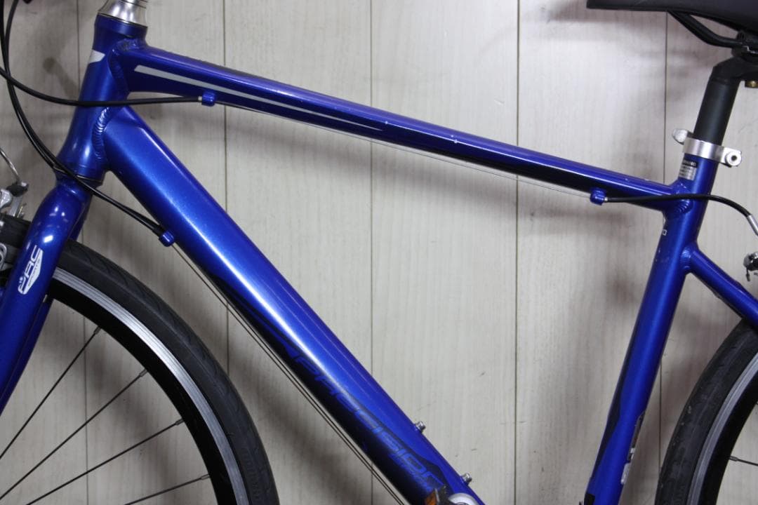 あさひ PRECISION SPORT アルミ 24速 470mmクロスBLUE
