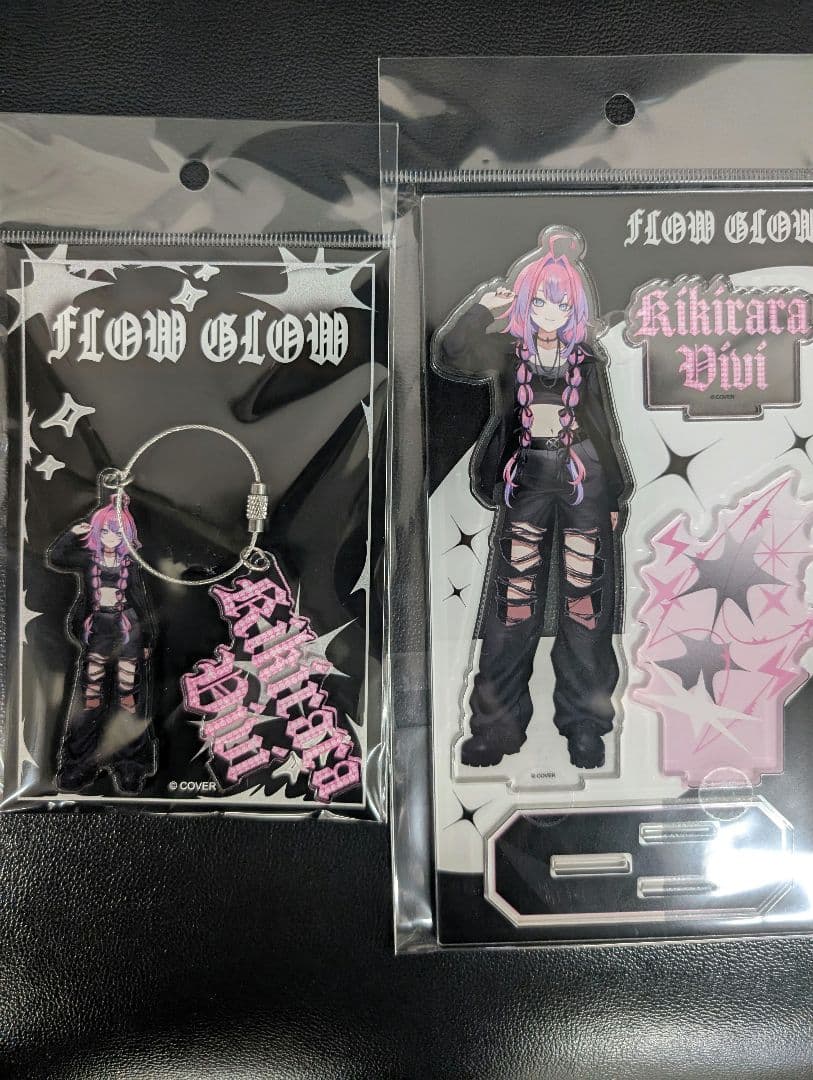 FLOWGLOW アクリルスタンド キーホルダー 綺々羅々 ヴィヴィ