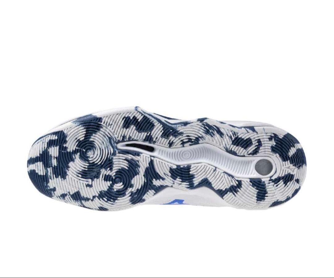 Mizuno ウェーブトランジスタ バスケットボールシューズ ホワイト/ブルー