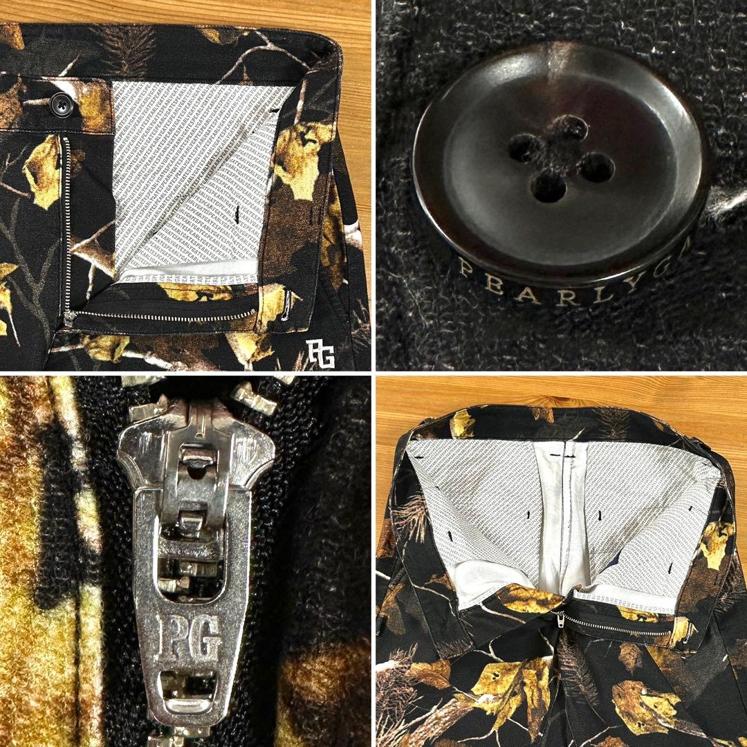 ☆美品☆ PEARLY GATES 微起毛 リアルツリー 迷彩 ストレッチパンツ