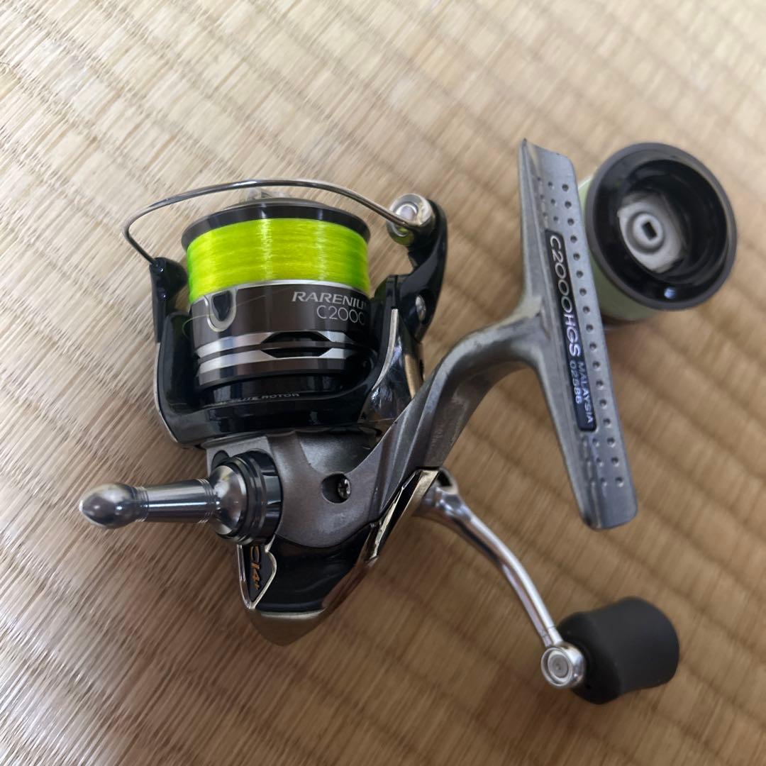 SHIMANO 12レアニウムCI4＋　C2000HGS 予備スプール付