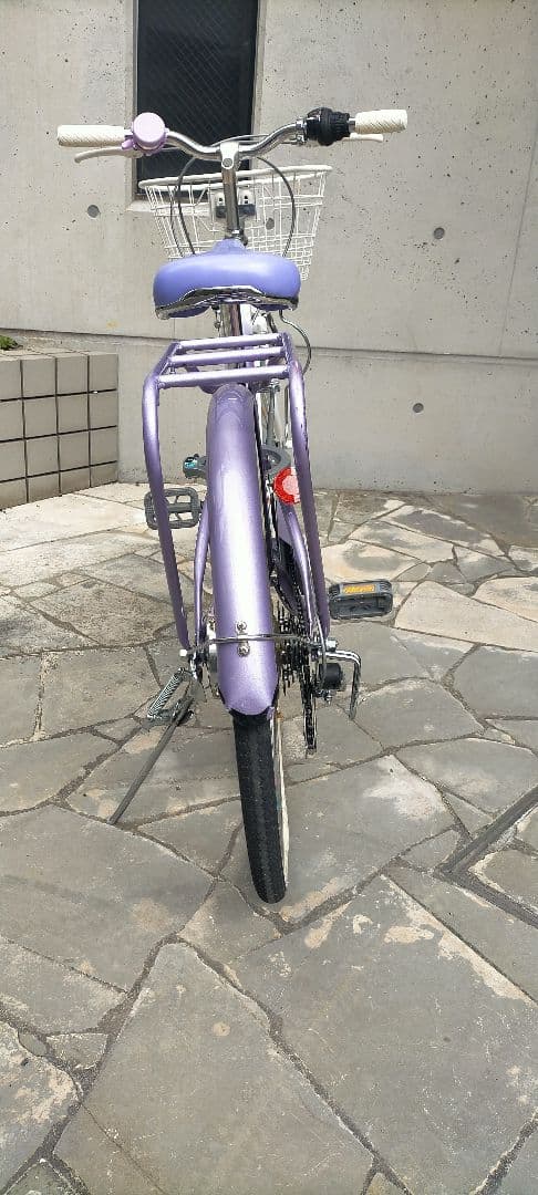 Emilio 子供用自転車 パープル シマノ製 6段変速