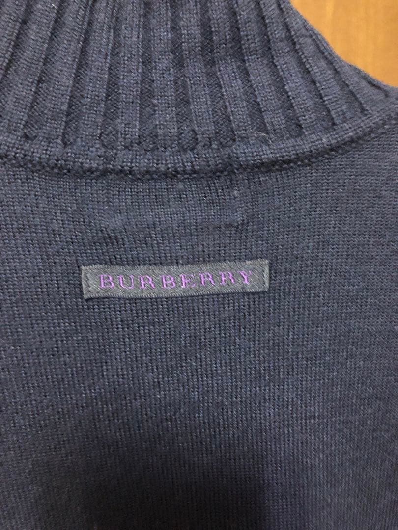 Burberry Golf チェック柄 ニットベスト